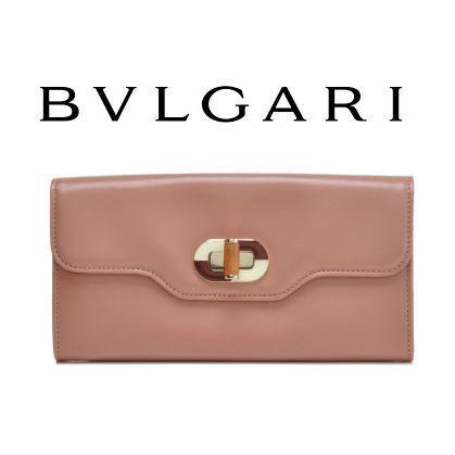 大人気 ☆BVLGARI☆ブルガリ スーパーコピー N級品 ICONA 二つ折り長財布  15122503